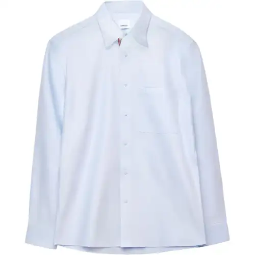 Burberry Shirt Men's Light Blue
