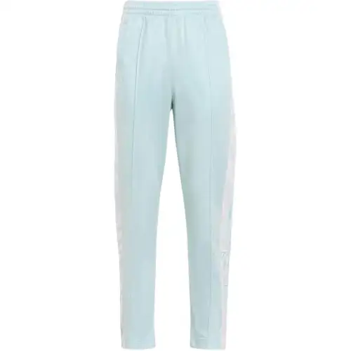 Adidas Originals Knitted Sweatpants Women's Light Blue Moderate Straight Fit Pants