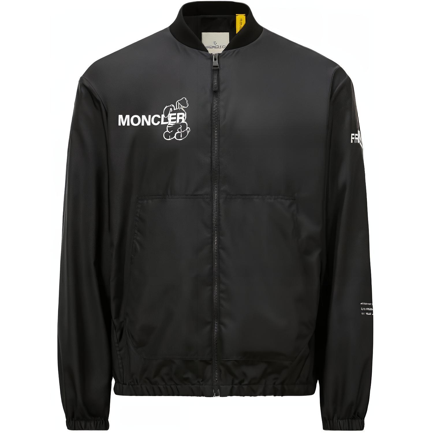 Мужская куртка MONCLER GENIUS x FRGMT (черная)