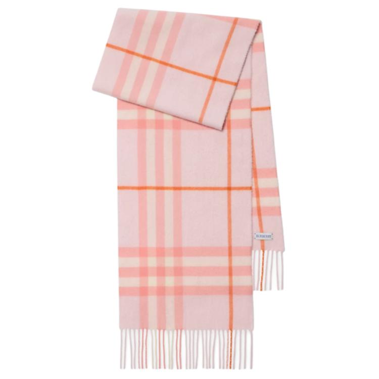 Шарф Burberry (розовый)