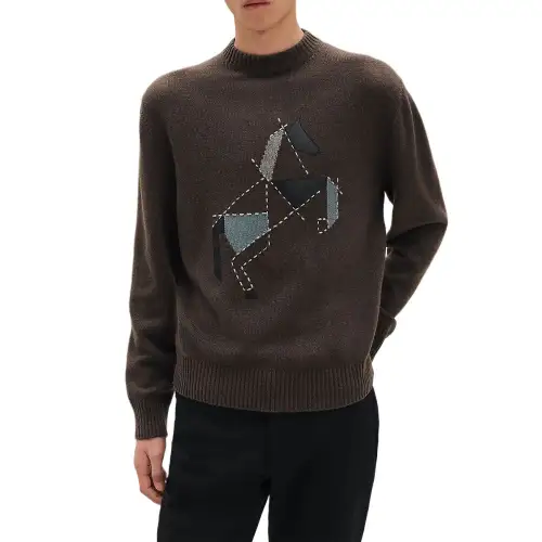 HERMES FW25 Cashmere Sweater Men's