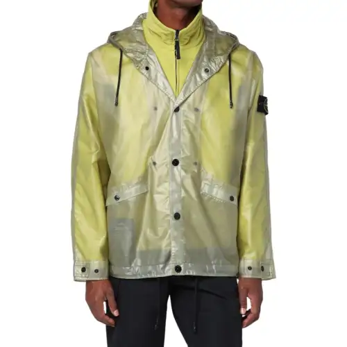 STONE ISLAND Drawstring Hooded Jacket