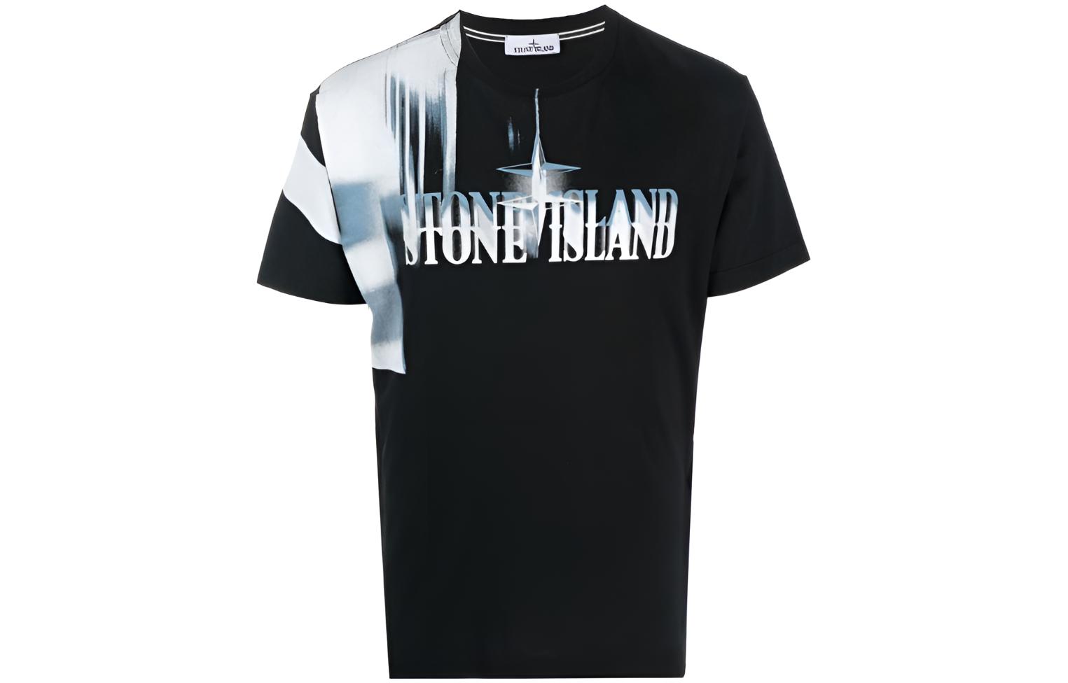 Мужская футболка STONE ISLAND FW22 (белая)