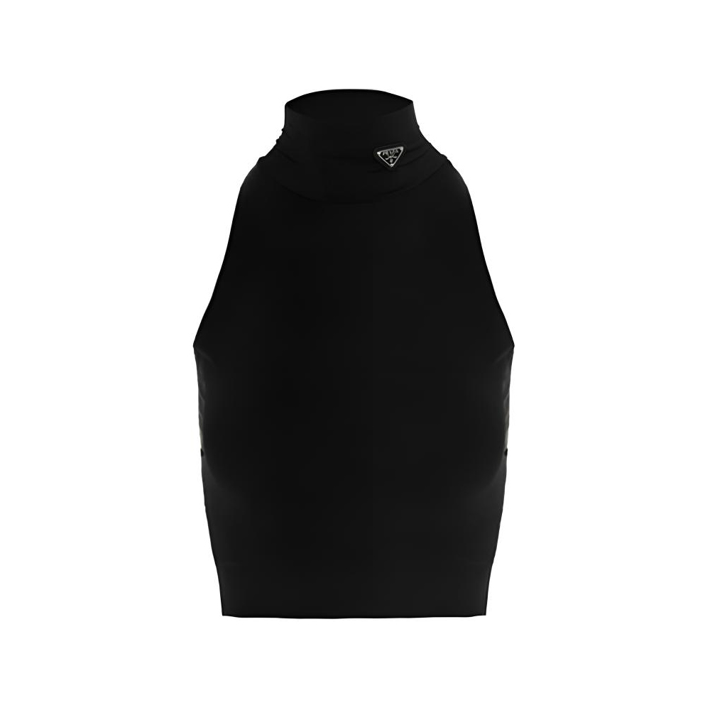PRADA Camisoles Women's Black Moderate Straight Fit