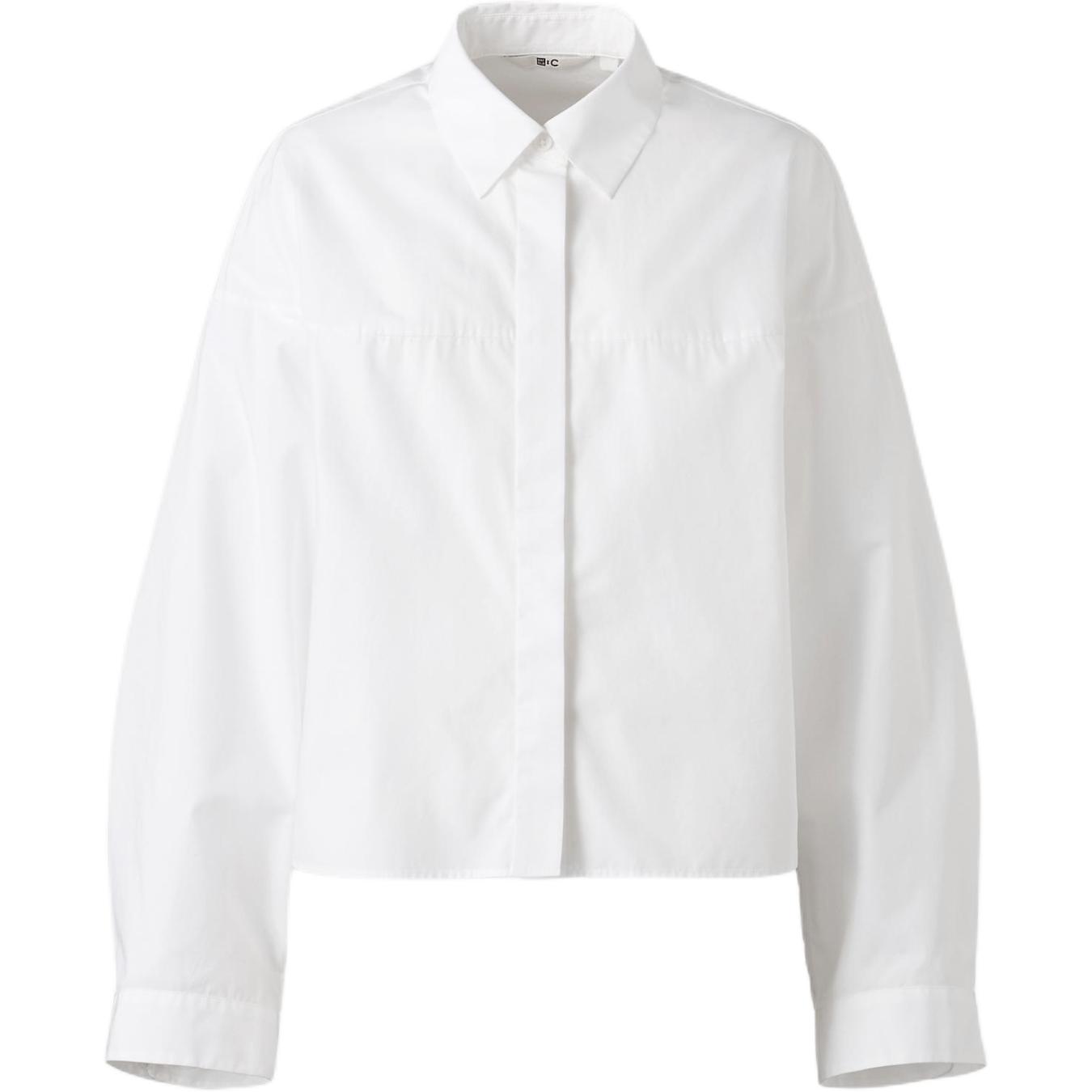 Женская рубашка UNIQLO x Clare Waight Keller (белая)