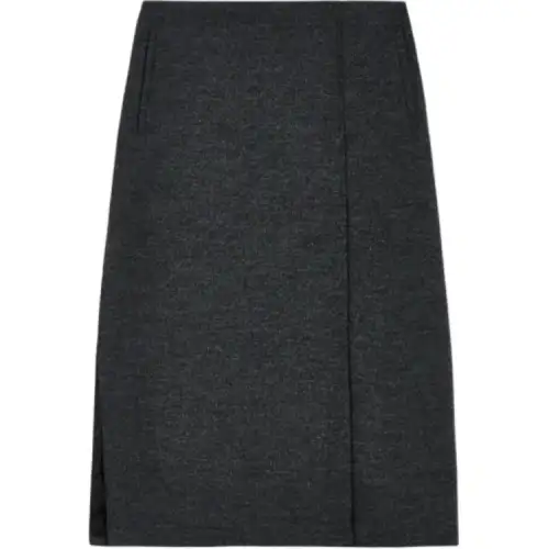 Prada front-slit midi skirt