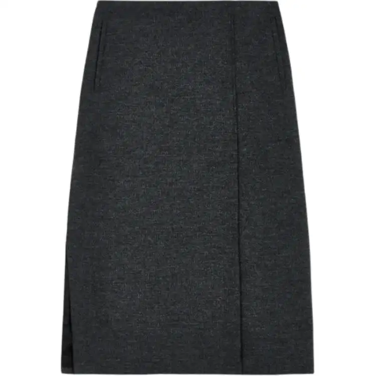 Prada front-slit midi skirt