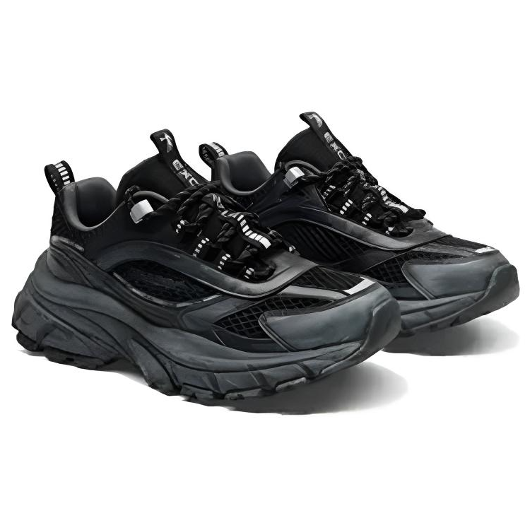 QIAODAN Cushioning Breathable Low top Outdoor Shoes Women’s Black