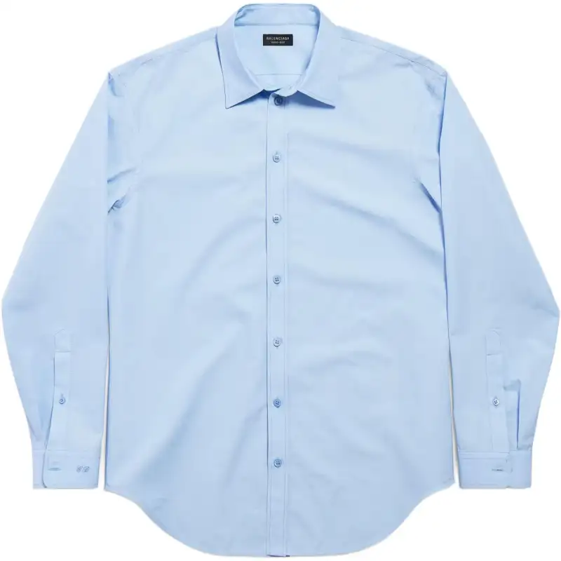 Balenciaga Collared Long Sleeve Shirt