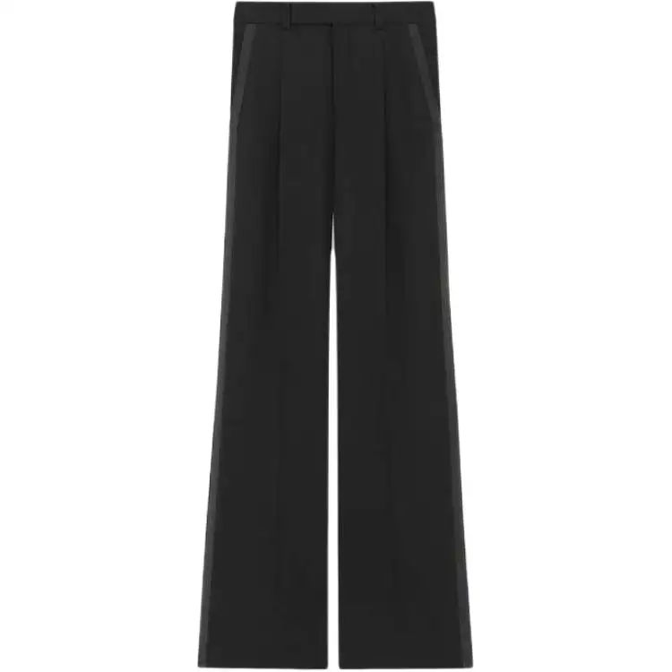 SAINT LAURENT Flared Tuxedo Trousers