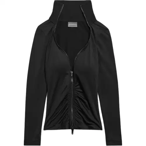 Balenciaga Bra Cup Zip-Up Jacket