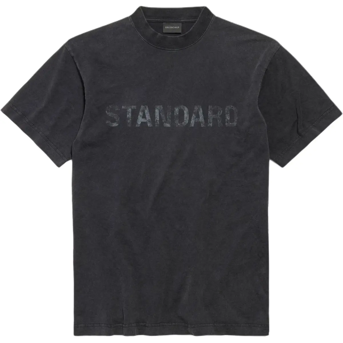 Balenciaga Printed Crewneck T Shirt