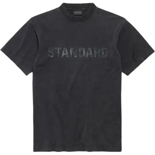Balenciaga Printed Crewneck T Shirt