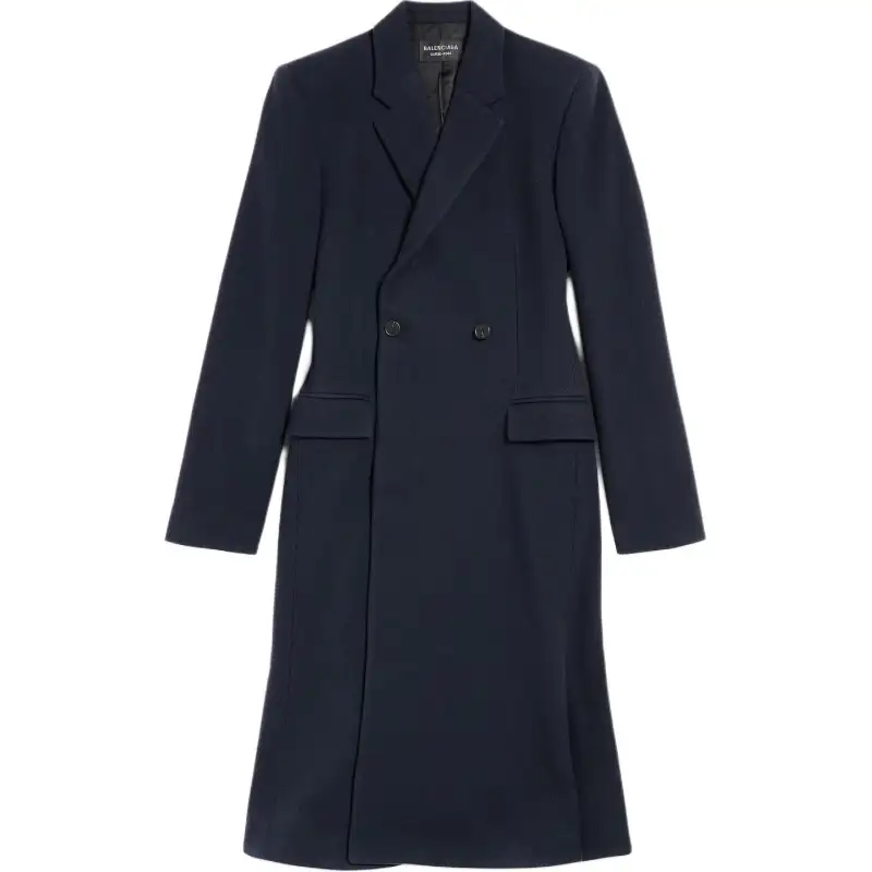 Balenciaga Collared Button-Up Coat