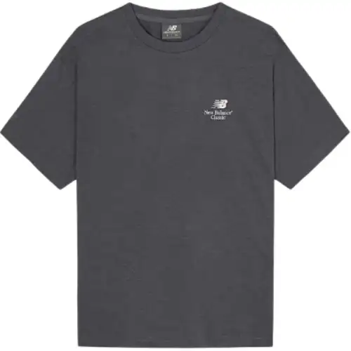 New Balance T Shirts Unisex Gray Crew Neck