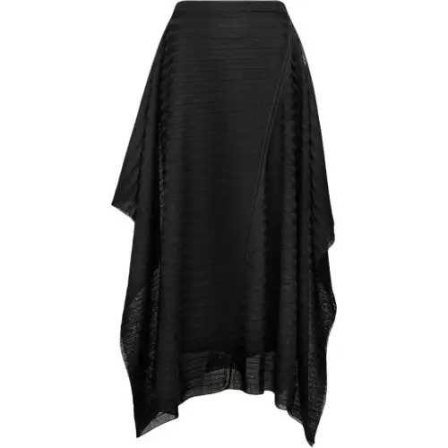 DIOR Casual Long Skirt Women's Black