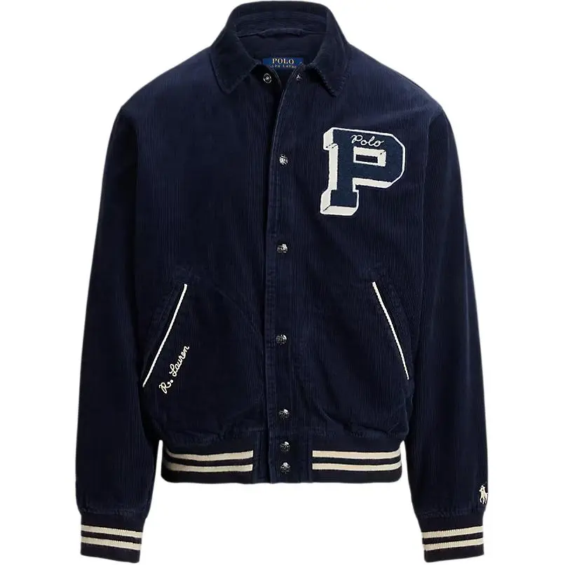 Polo Ralph Lauren corduroy varsity jacket