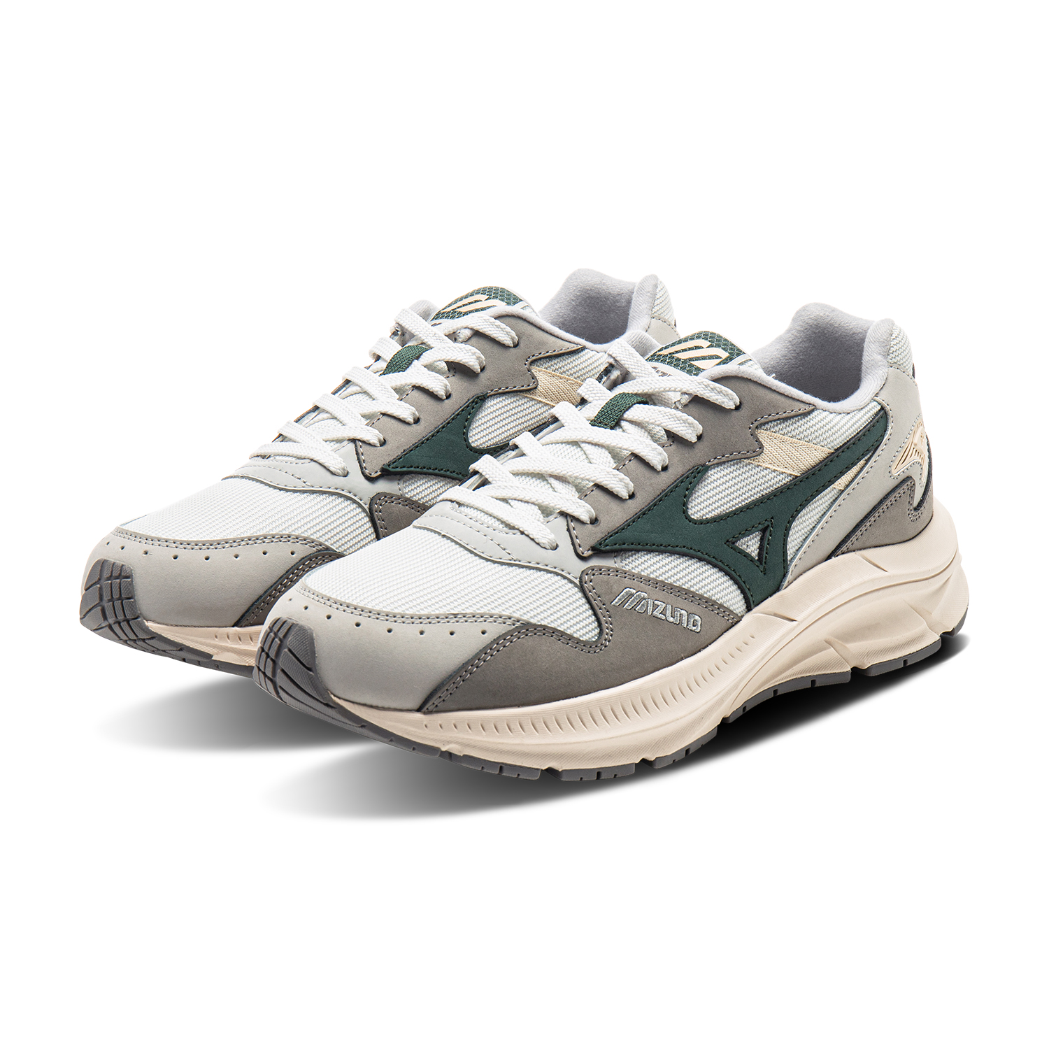 Mizuno Pi Retro Low top Running Shoes Unisex Light Gray
