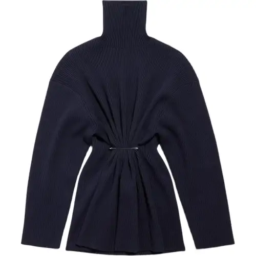 Balenciaga Safety Pin knitted mini dress