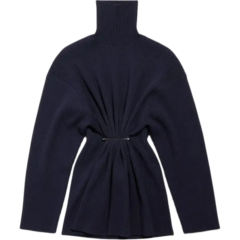 Balenciaga Safety Pin knitted mini dress