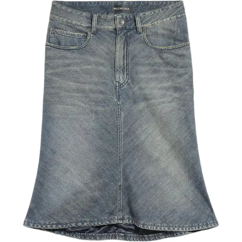 Balenciaga Godet Mini Skirt
