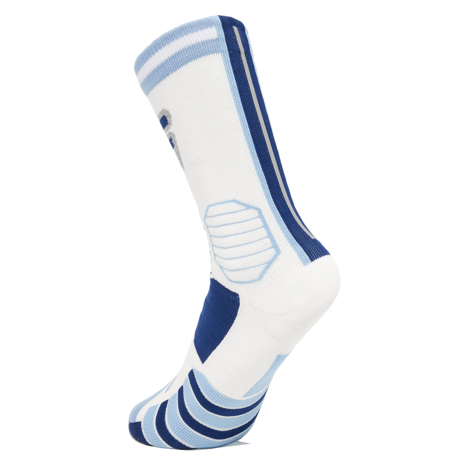 Li Ning Basketball Collection Basketball Socks Unisex 1 Pack Shadow Purple Blue