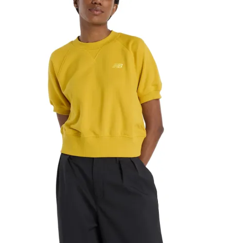 New Balance French Terry Raglan Sleeve T Shirt Women's