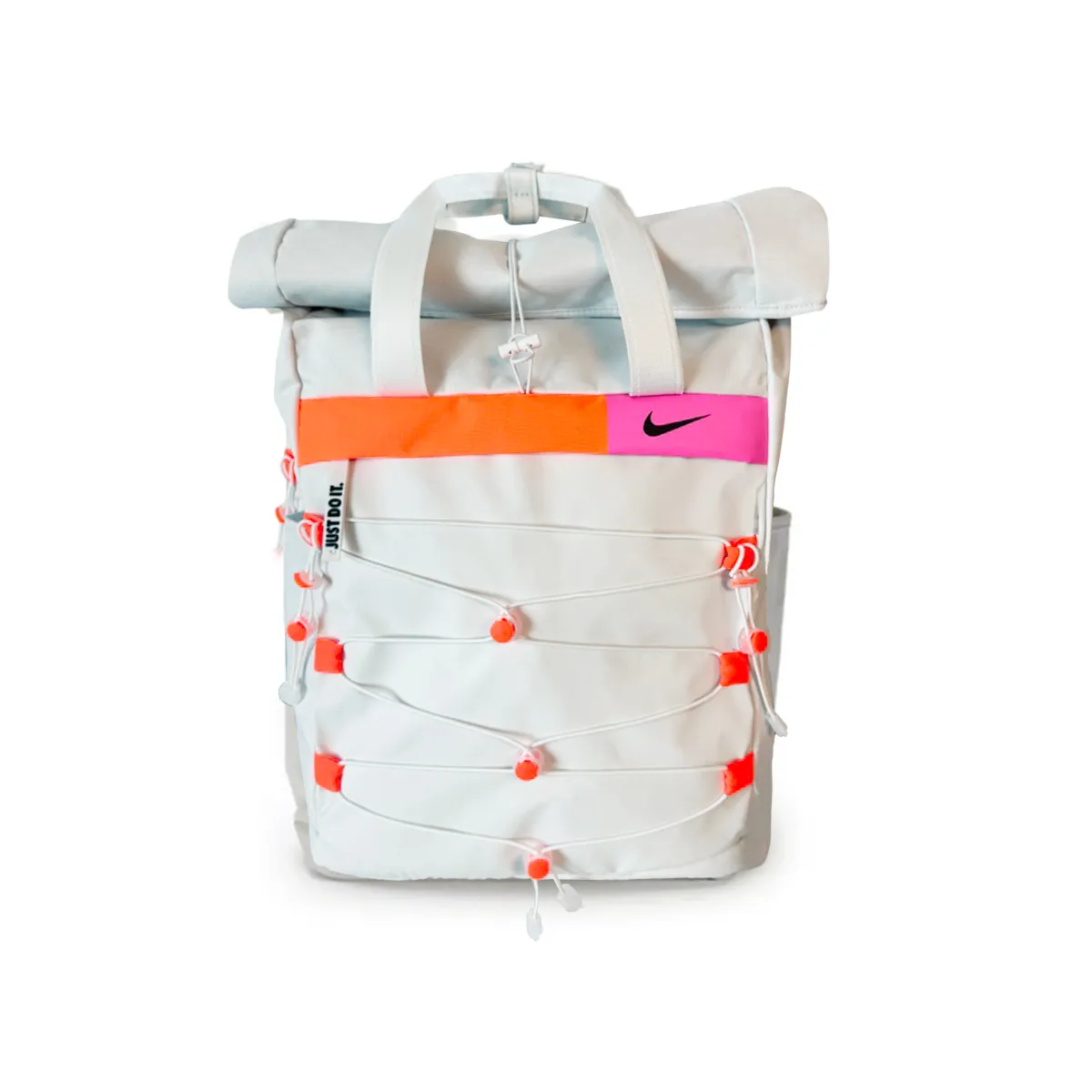 Nike Fabric Backpack Regular Unisex Light Silver Gray