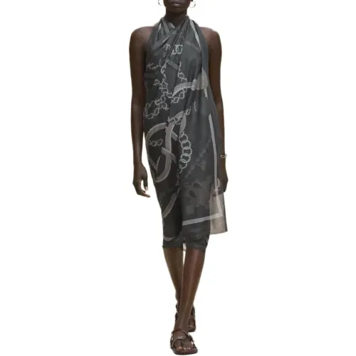 HERMES Shawl Wrap Skirt Women's