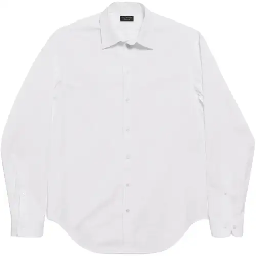 Balenciaga long-sleeve button-fastening shirt