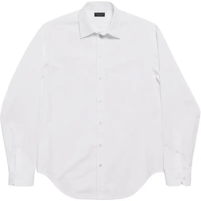 Balenciaga long-sleeve button-fastening shirt