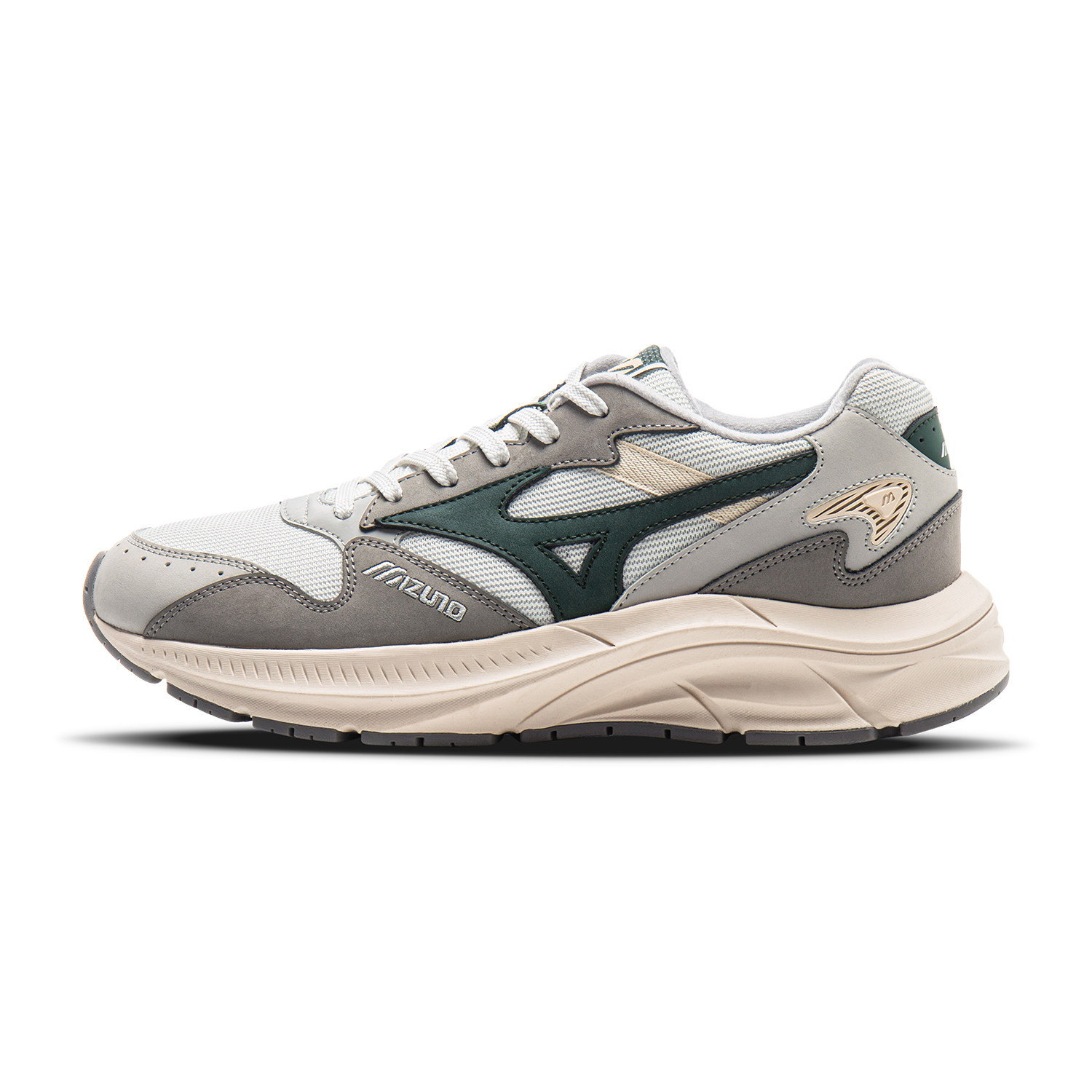 Mizuno Pi Retro Low top Running Shoes Unisex Light Gray