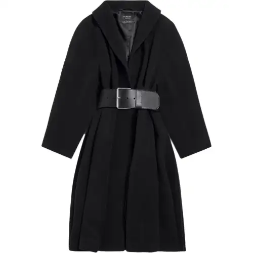 Balenciaga Belted Wrap Coat