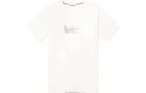 Stone Island logo-print cotton T-shirt