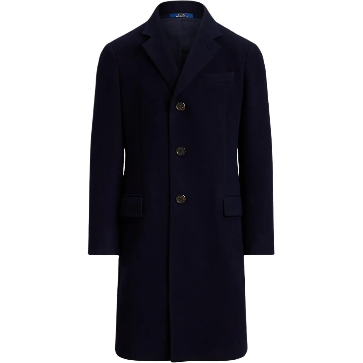 Polo Ralph Lauren button melton topcoat