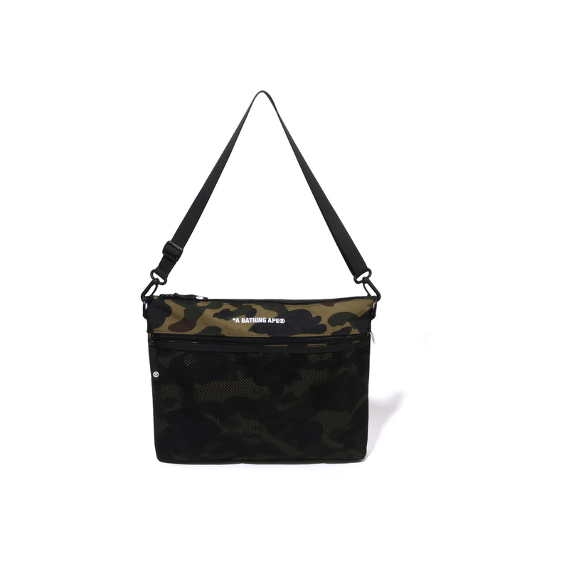 Мужская сумка A BATHING APE (зелено-желтая)