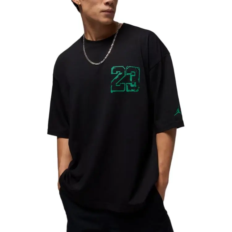 Nike Clothing T-Shirts Men's Black Crew Neck