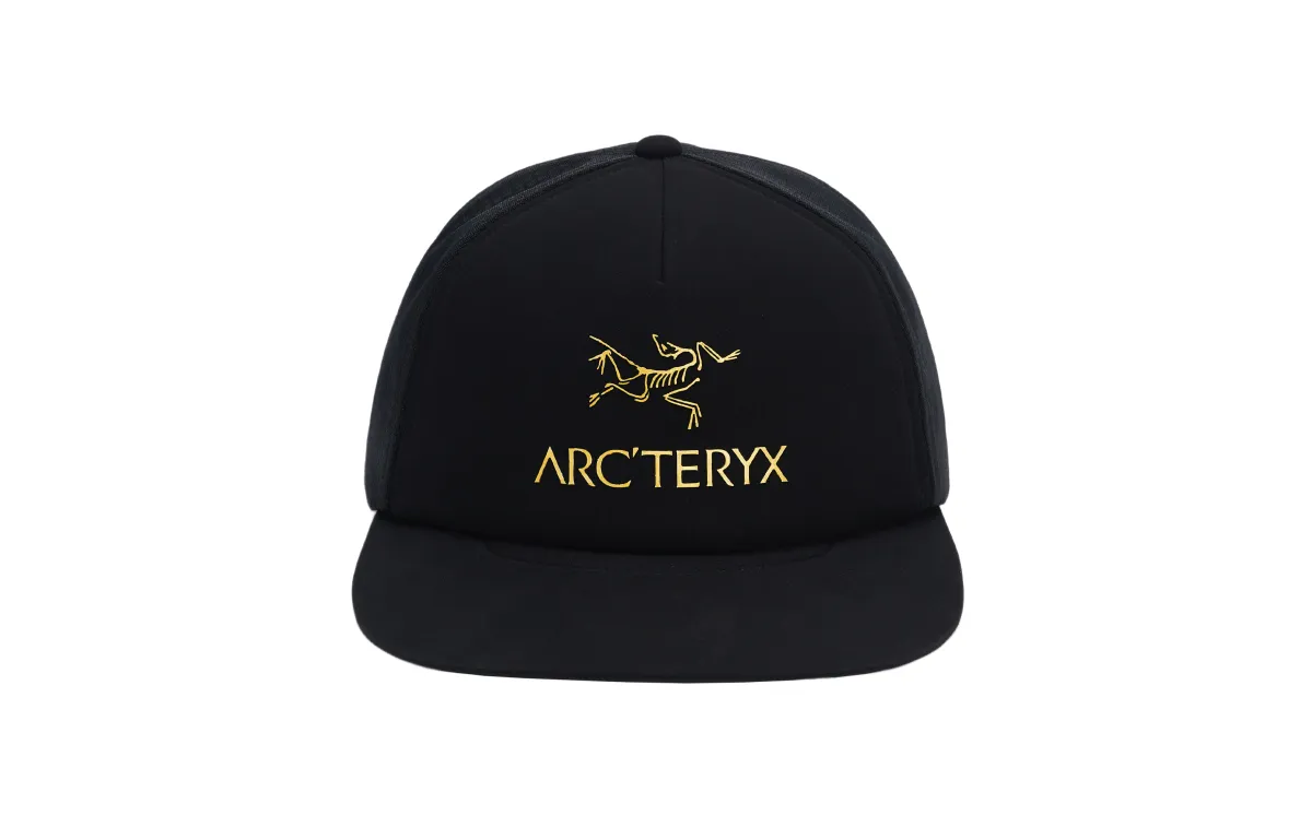 Arc'teryx Polyester Baseball Caps Unisex Black