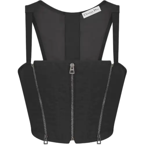 DIOR Tank Tops Women's Black Moderate