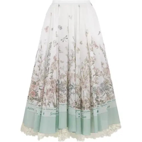 DIOR FW25 Casual Long Skirt Women's