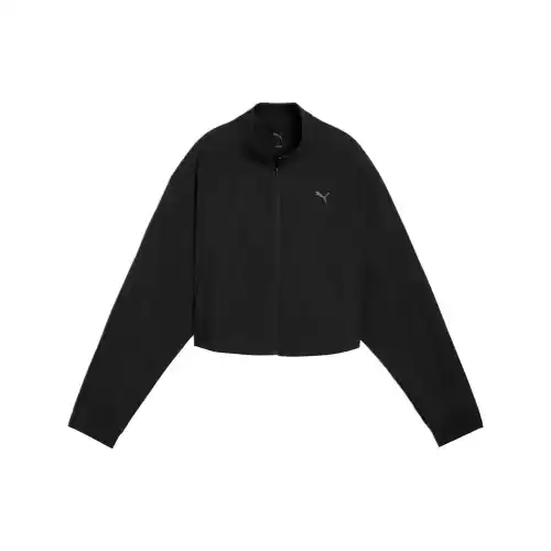 PUMA Jackets Women's Black Stand Collar Moderate Other