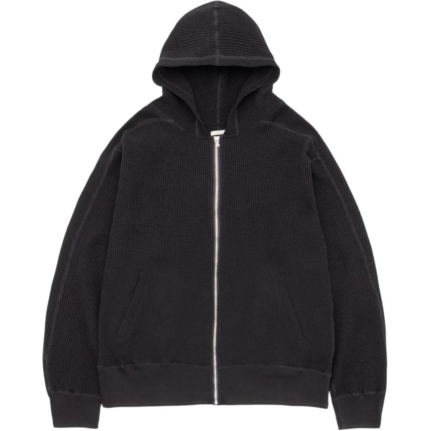 Толстовка nanamica nanamica FW25 Zip-Up Thermal Hoodie (серая)