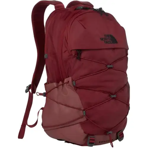 THE NORTH FACE 28L Backpack Double Shoulder Outdoor Bag Recycled Nylon Red Unisex