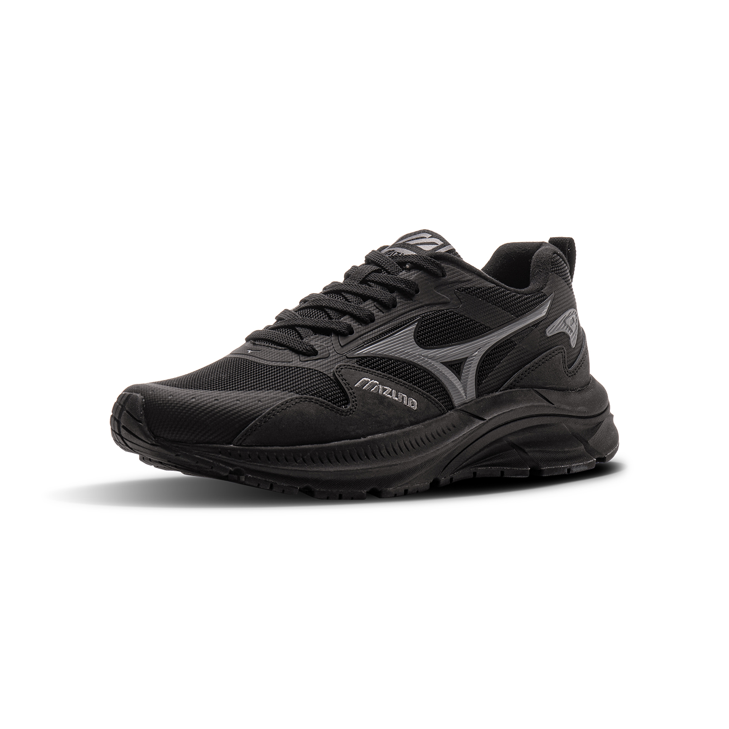 Mizuno Pi Retro Comfortable Low top Running Shoes Unisex Black