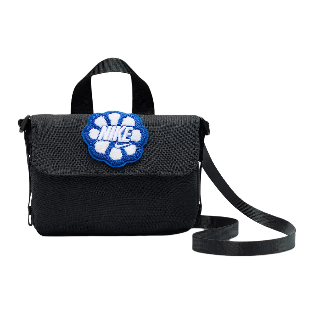 Nike Fabric Shoulder Bag, Crossbody Bag Women's Black