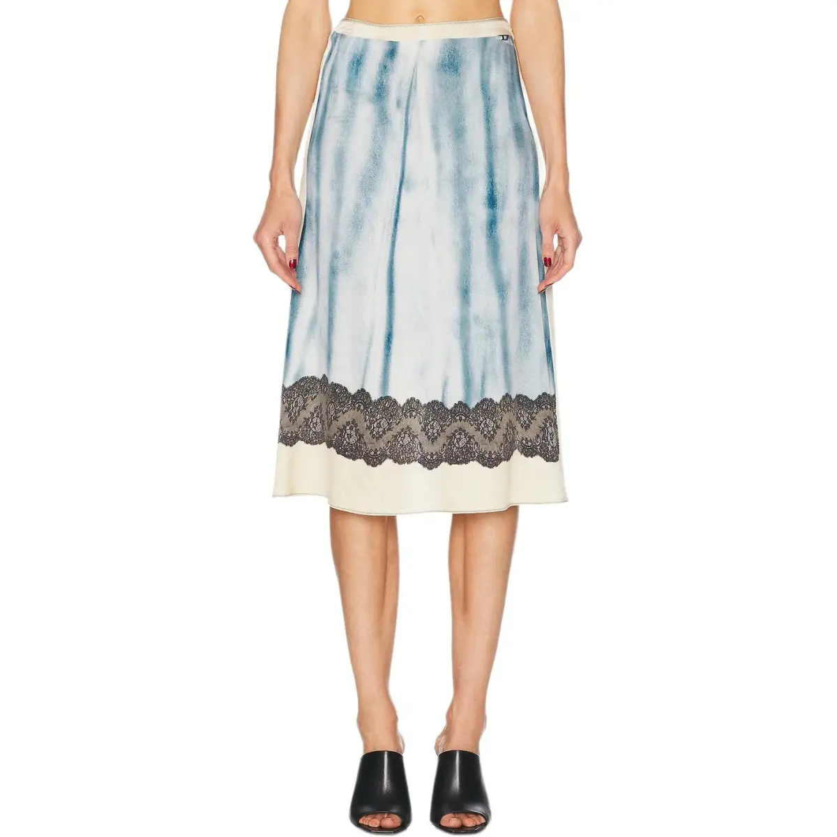 Diesel O-Neiric printed midi skirt