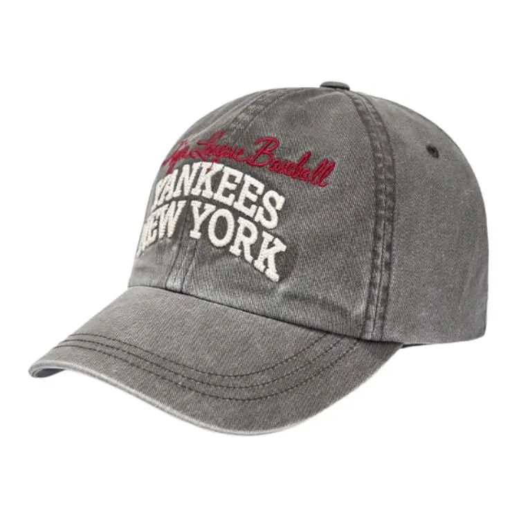 MLB Cotton Baseball Caps Unisex Gray