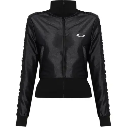 Balenciaga Logo Printed Zip-Up Sweatshirt