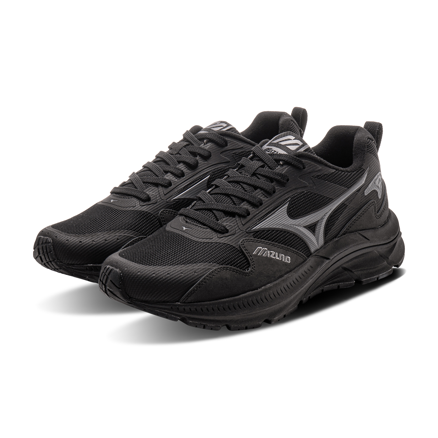 Mizuno Pi Retro Comfortable Low top Running Shoes Unisex Black