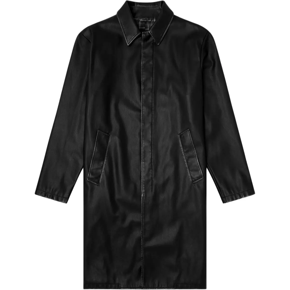 Diesel J-Rivers Faux Leather Coat
